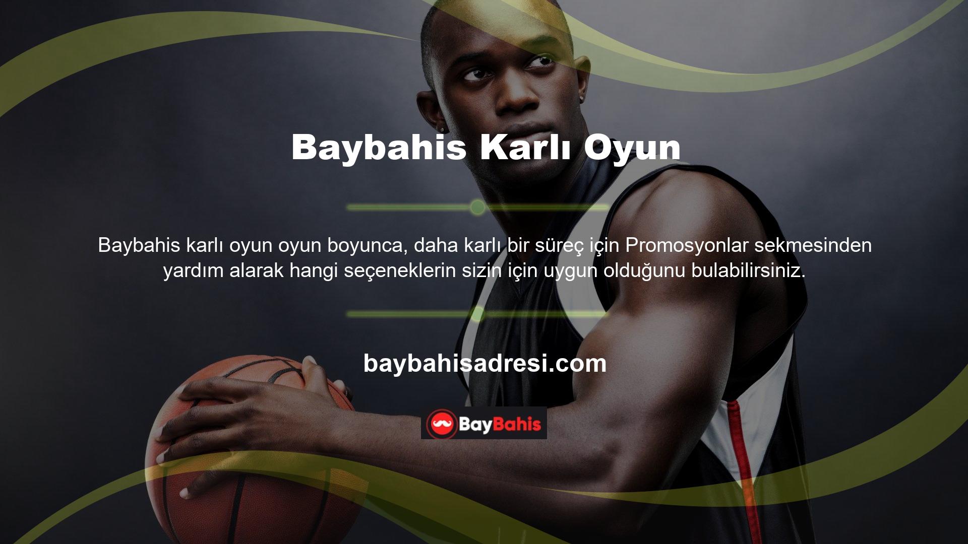 Bonus seçenekleri, her bahisçinin farklı seçeneklere sahip bir program gerçekleştirmesine izin verir