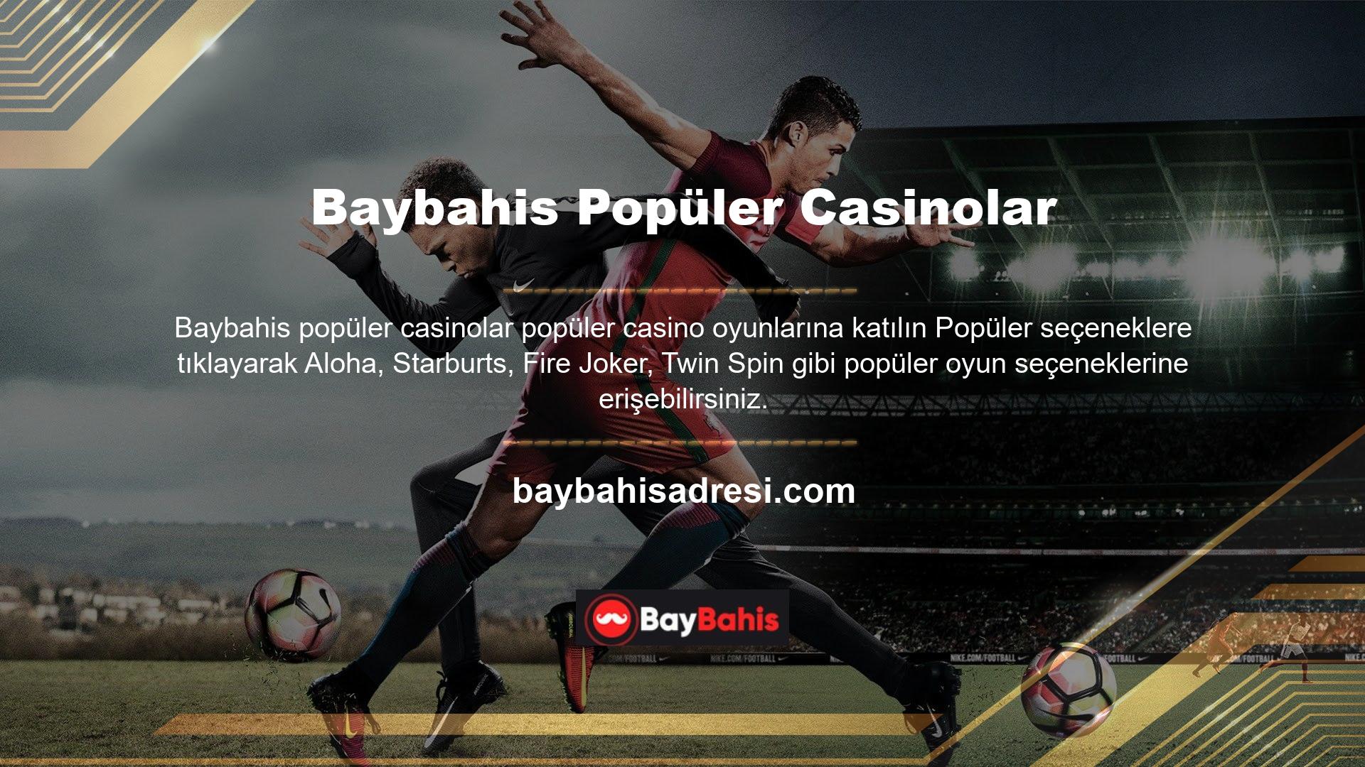 Aralarından seçim yapabileceğiniz çok sayıda casino oyunu ile, bahis siteleri üyeleri bir patlama yapabilir ve farklı eğlencelerin tadını çıkarabilir